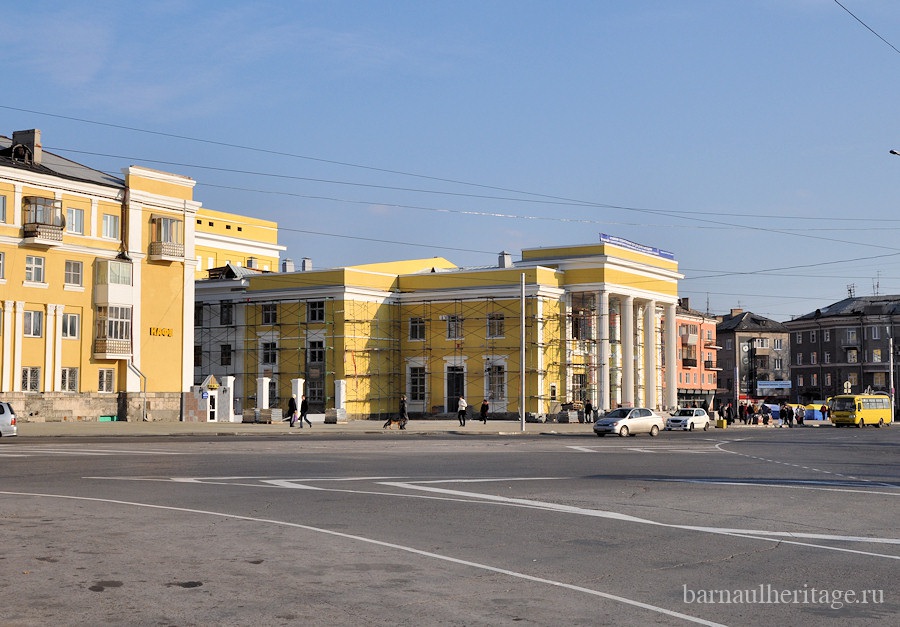 Фото площадь октября барнаул